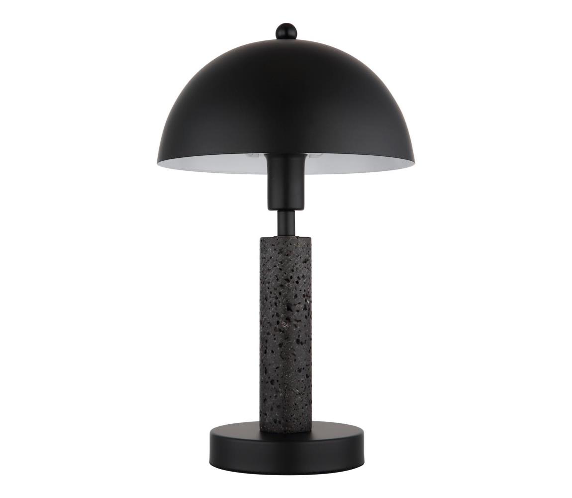 Globo 24868S - Stolná lampa JANIE 1xE14/40W/230V čierna 24868S