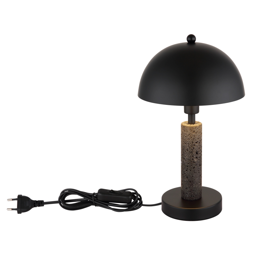 Globo - Stolová lampa 1xE14/40W/230V čierna
