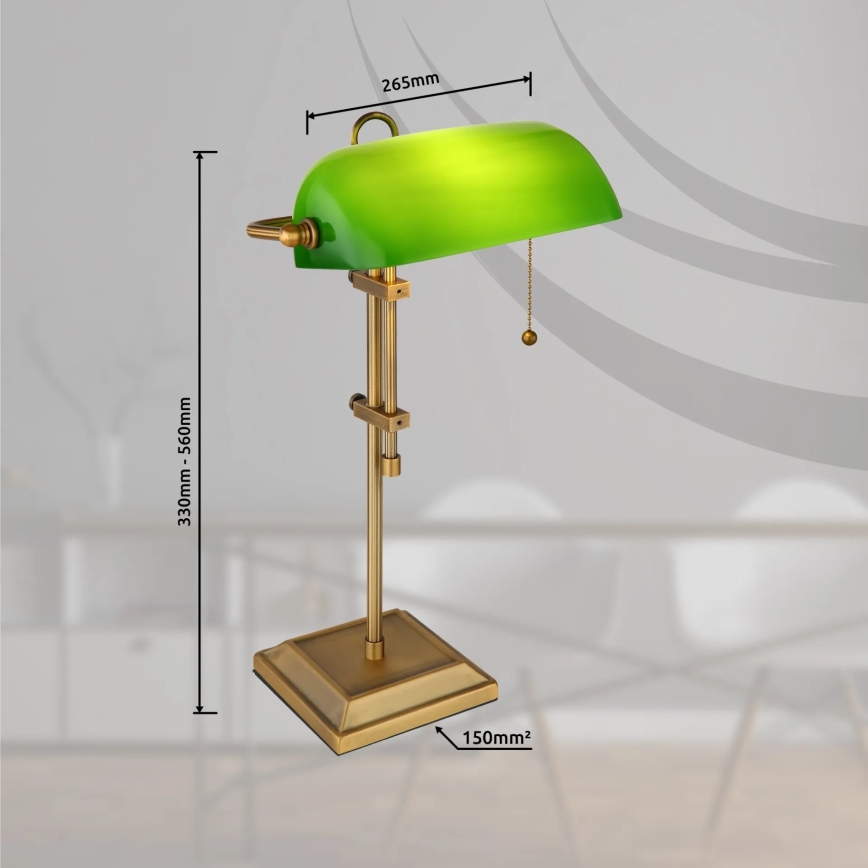 Globo - Stolová lampa 1xE27/40W/230V