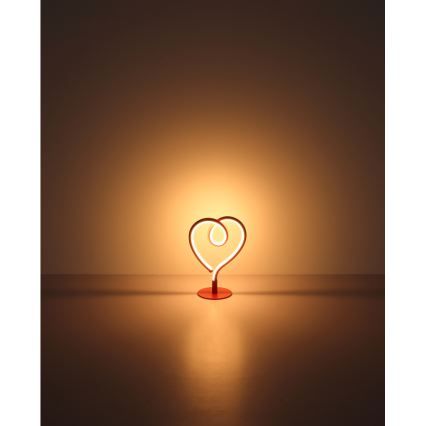 Globo - LED Stolná lampa LED/6W/230V červená