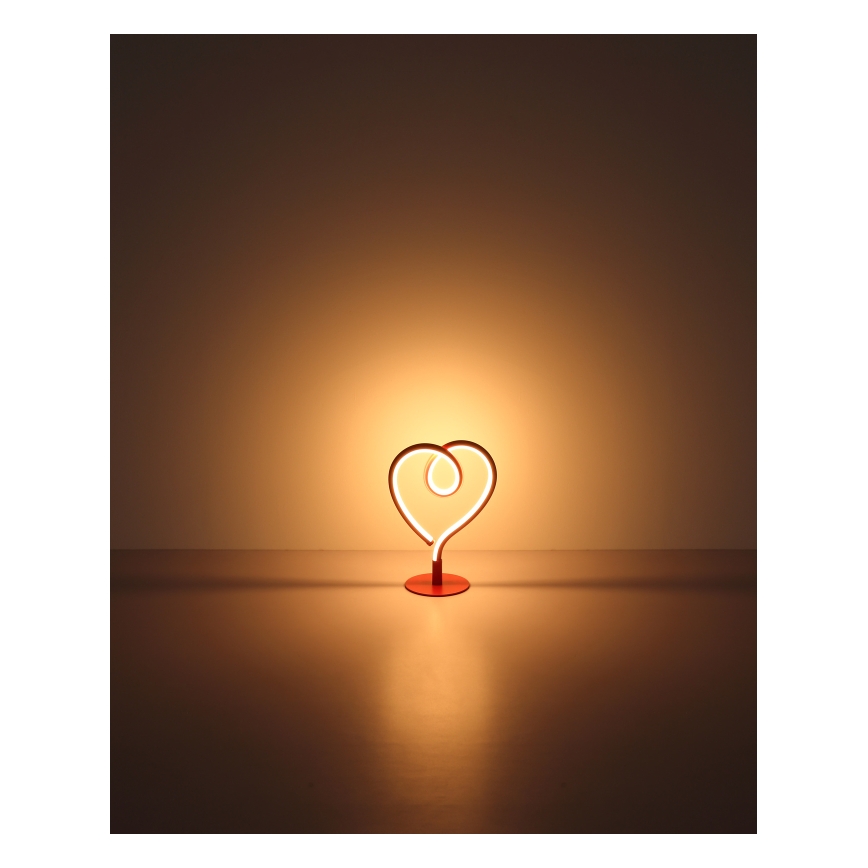 Globo - LED Stolná lampa LED/6W/230V červená