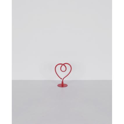 Globo - LED Stolná lampa LED/6W/230V červená