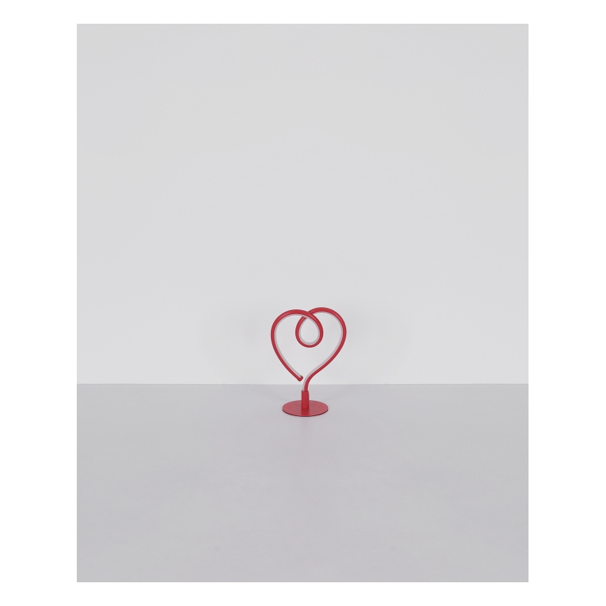 Globo - LED Stolná lampa LED/6W/230V červená