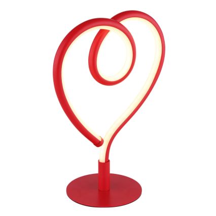 Globo - LED Stolná lampa LED/6W/230V červená