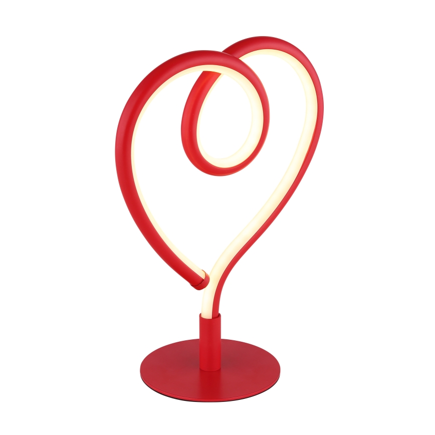 Globo - LED Stolná lampa LED/6W/230V červená