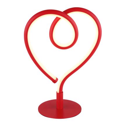 Globo - LED Stolná lampa LED/6W/230V červená