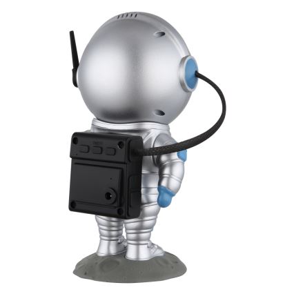 Globo - LED RGB Stolná lampa LED/4,5W/5V kozmonaut strieborná