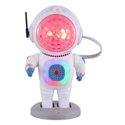 Globo - LED RGB Stolná lampa LED/6W/5V kozmonaut biela