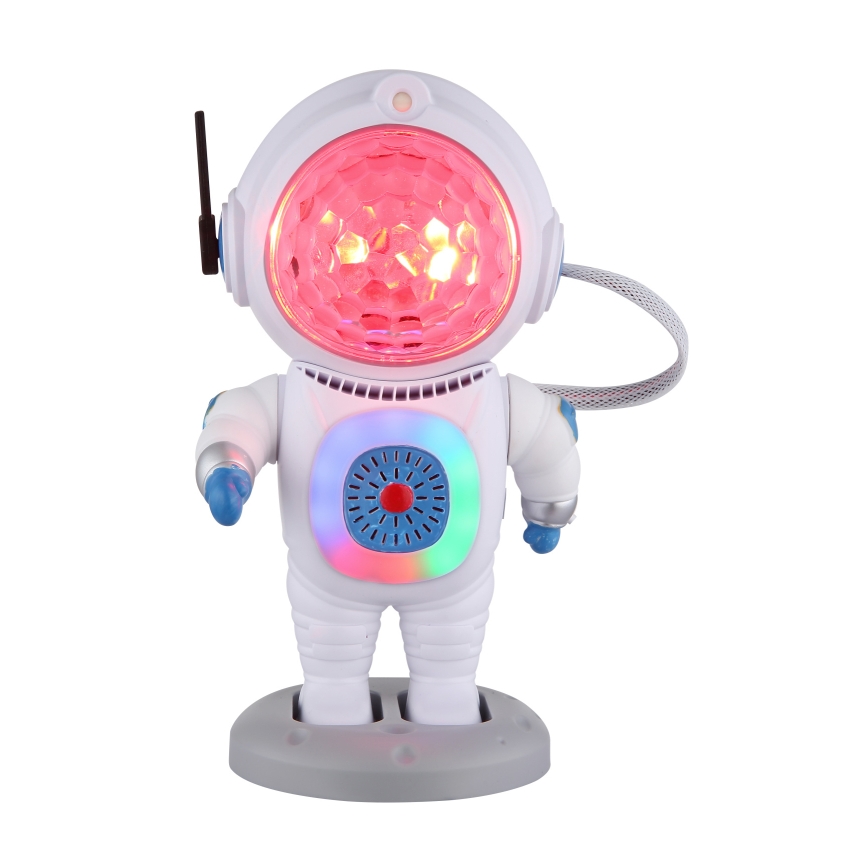 Globo - LED RGB Stolná lampa LED/6W/5V kozmonaut biela