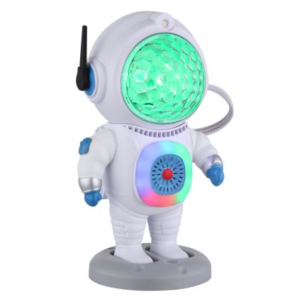 Globo - LED RGB Stolná lampa LED/6W/5V kozmonaut biela