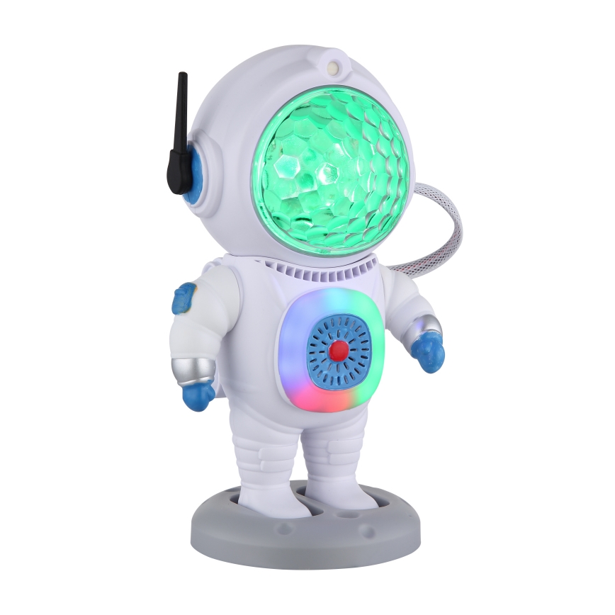 Globo - LED RGB Stolná lampa LED/6W/5V kozmonaut biela
