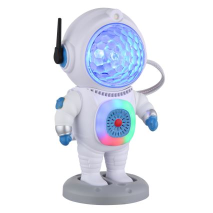 Globo - LED RGB Stolná lampa LED/6W/5V kozmonaut biela