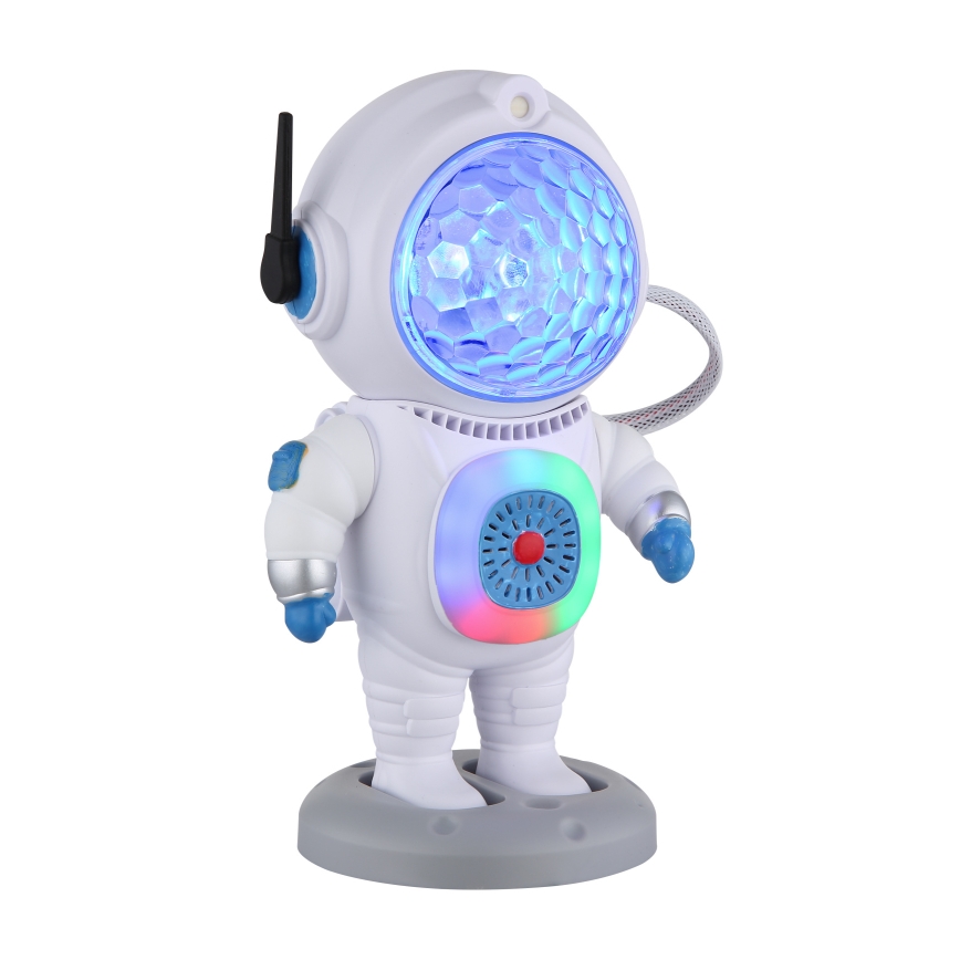 Globo - LED RGB Stolná lampa LED/6W/5V kozmonaut biela