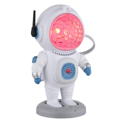 Globo - LED RGB Stolná lampa LED/6W/5V kozmonaut biela