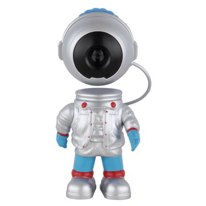Globo - stmievateľný LED projektor 3 W / 5 V, motív astronauta