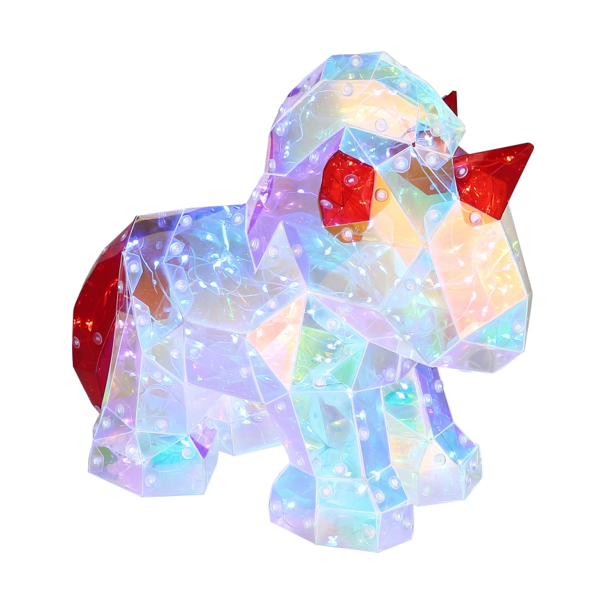 Globo - LED Stolná dekorácia LED/3W/5V USB jednorožec
