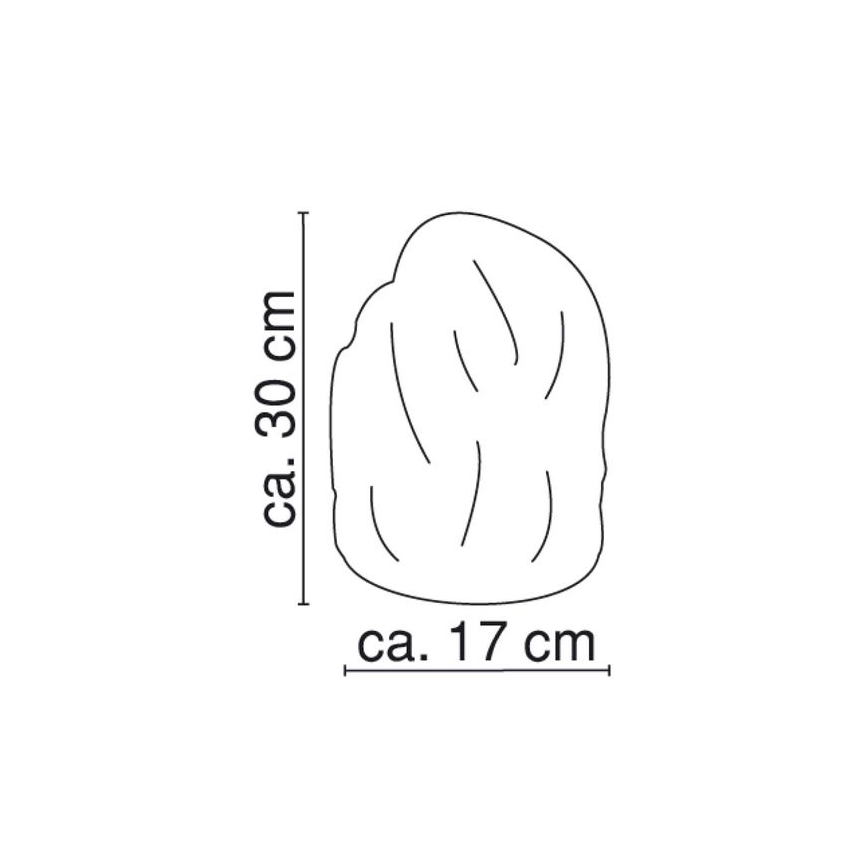 GLOBO - Soľná lampa 1xE14/15W/230V 8,77 kg