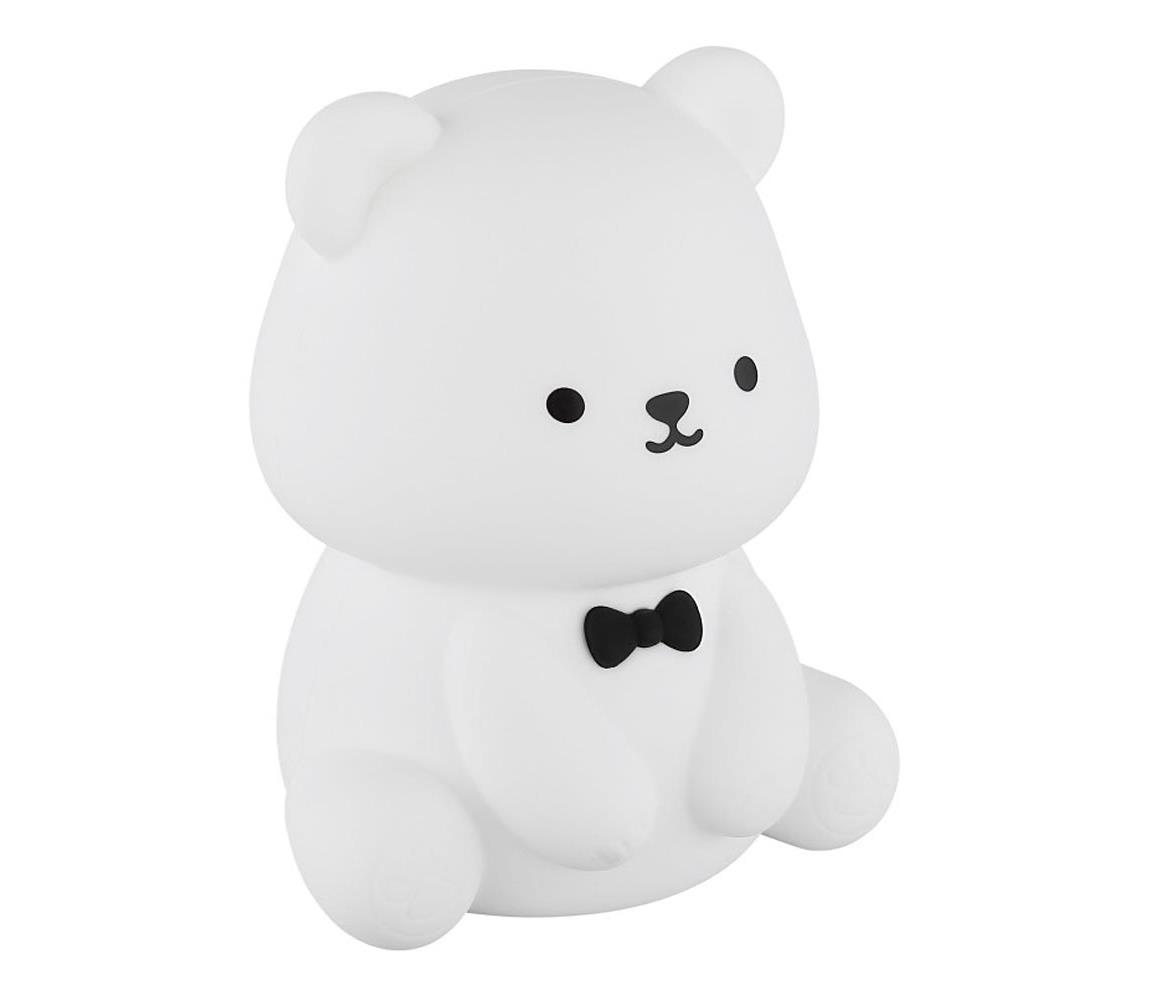 Globo 2870 - LED RGBW stmievateľné nabíjateľné detské nočné svetlo TEDDY LED/1W/5V 1200 mAh medvedík 2870
