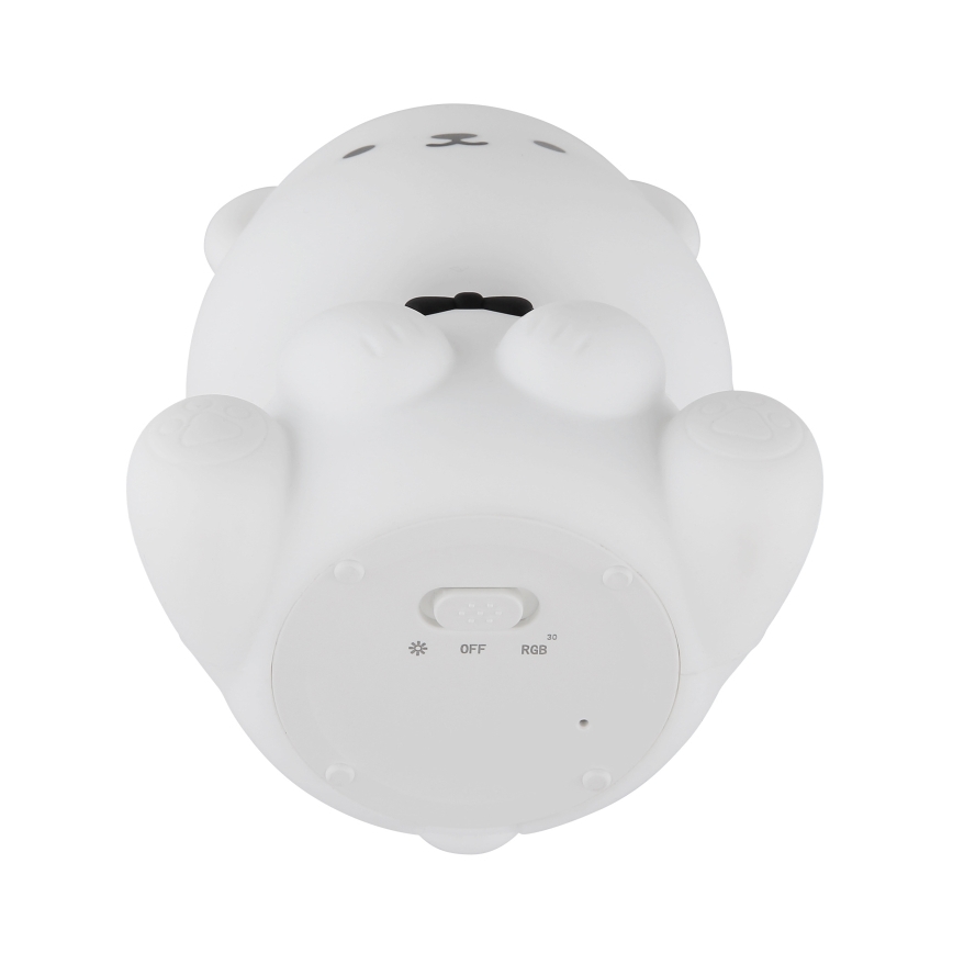 Globo - LED RGBW stmievateľné dobíjateľné detské nočné svetlo LED/1W/5V 1200 mAh medveď