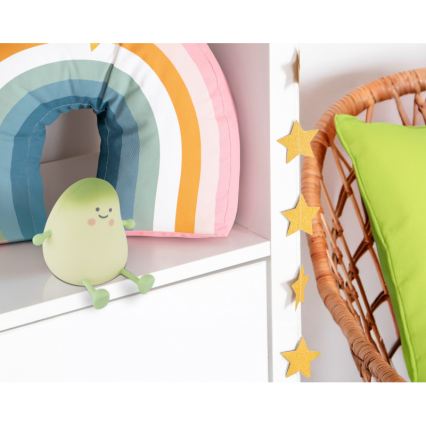Globo - LED RGBW Stmievateľné nabíjateľné detské nočné svetlo LED/2W/5V 1200 mAh mango