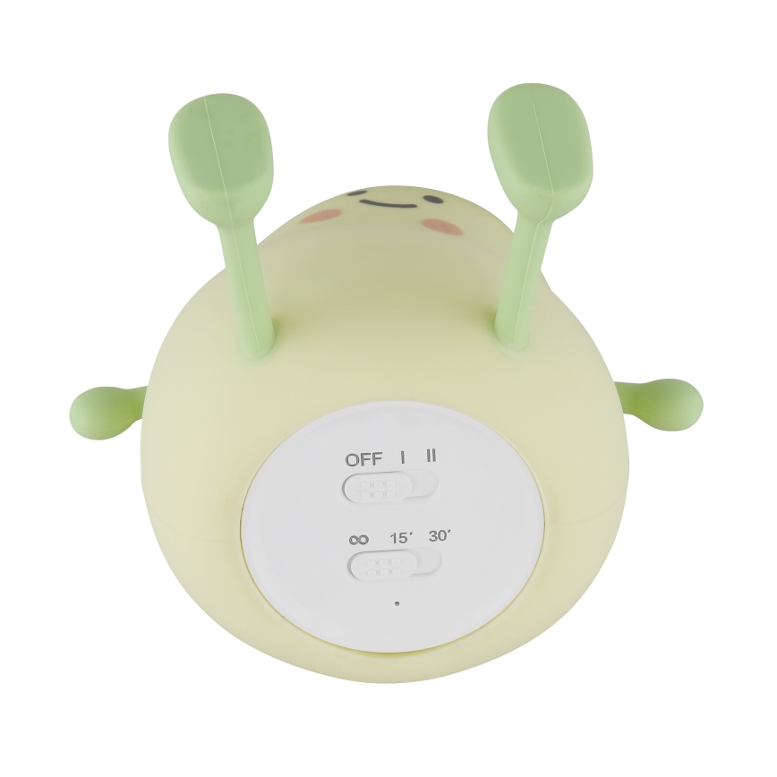 Globo - LED RGBW Stmievateľné nabíjateľné detské nočné svetlo LED/2W/5V 1200 mAh mango