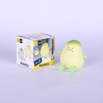 Globo - LED RGBW Stmievateľné nabíjateľné detské nočné svetlo LED/2W/5V 1200 mAh mango