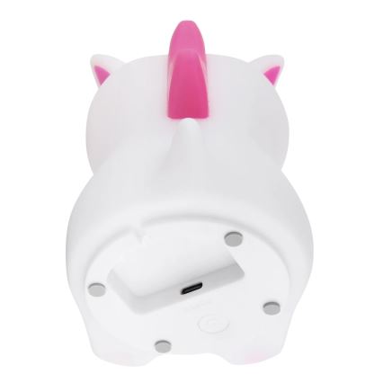 Globo - LED RGBW stmievateľné nabíjacie detské nočné svetlo LED/1,5W/5V 1200 mAh jednorožec