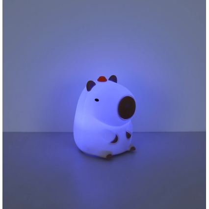 Globo - LED RGBW Stmievateľné nabíjacie detské nočné svetlo LED/1,5W/5V 1200 mAh kapibara