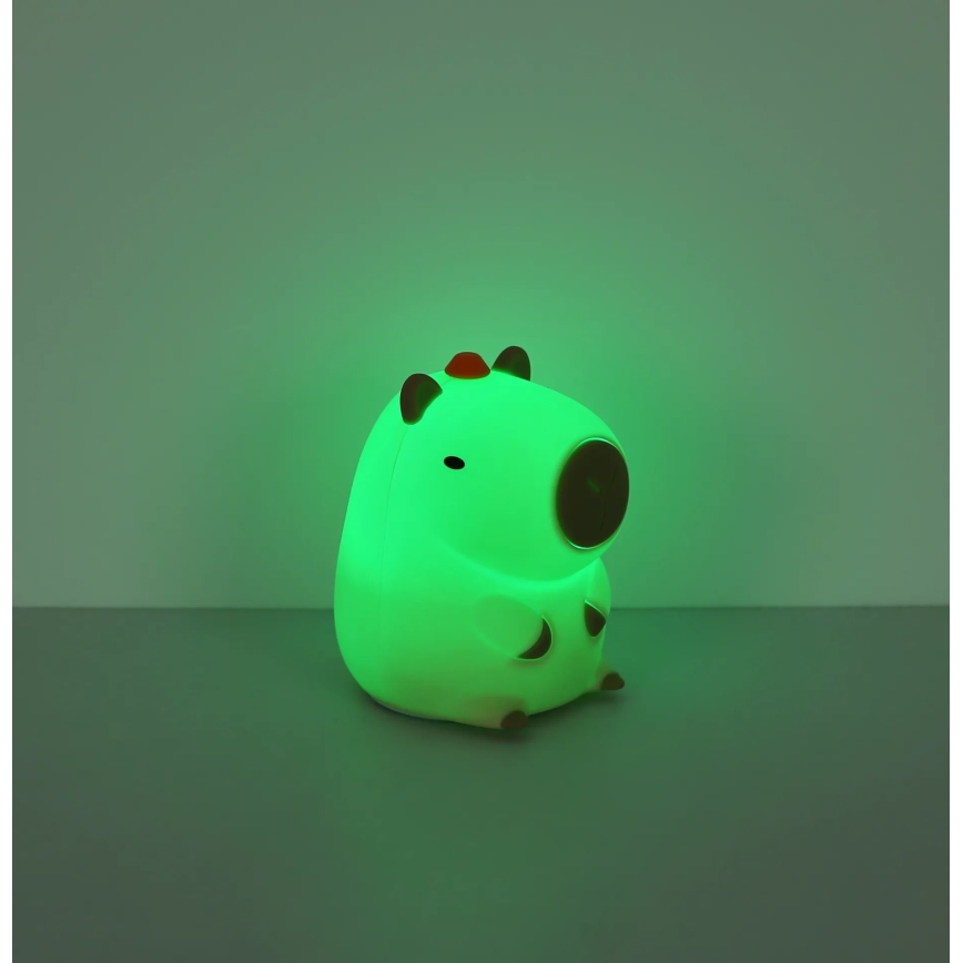 Globo - LED RGBW Stmievateľné nabíjacie detské nočné svetlo LED/1,5W/5V 1200 mAh kapibara