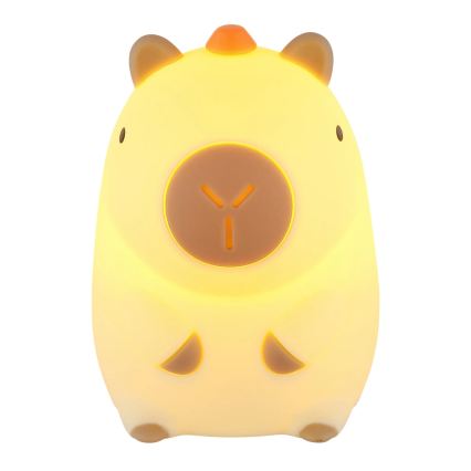 Globo - LED RGBW Stmievateľné nabíjacie detské nočné svetlo LED/1,5W/5V 1200 mAh kapibara