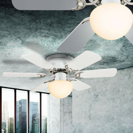 GLOBO 03070 - Stropný ventilátor FORMENTERA 1xE27/60W/230V