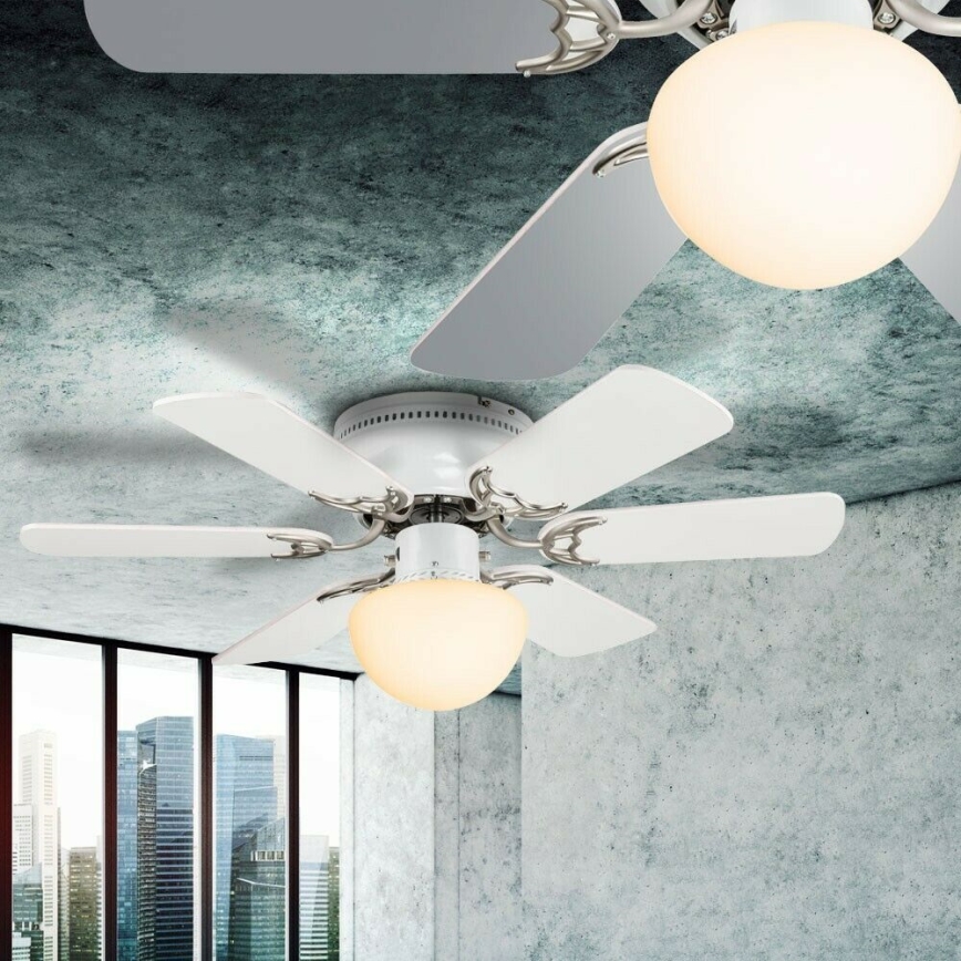 GLOBO 03070 - Stropný ventilátor FORMENTERA 1xE27/60W/230V