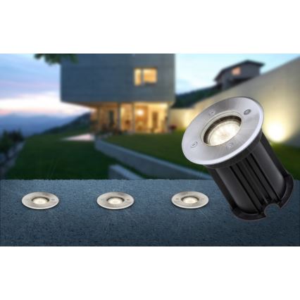 Globo - Nájazdové svietidlo 1xGU10/40W/230V IP67