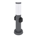 Globo 3158AK - Vonkajšia lampa s 2 zásuvkami BOSTON 1xE27/23W/230V IP44