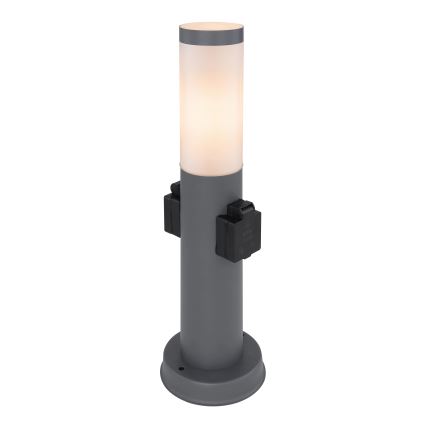 Globo 3158AK - Vonkajšia lampa s 2 zásuvkami BOSTON 1xE27/23W/230V IP44