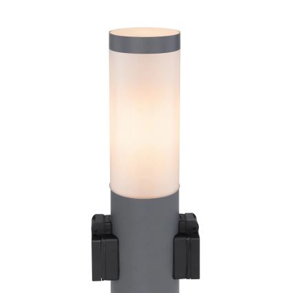 Globo 3158AK - Vonkajšia lampa s 2 zásuvkami BOSTON 1xE27/23W/230V IP44