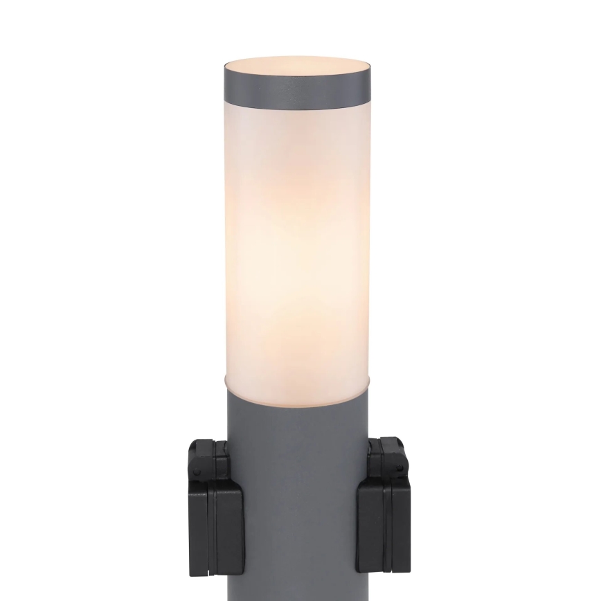 Globo 3158AK - Vonkajšia lampa s 2 zásuvkami BOSTON 1xE27/23W/230V IP44