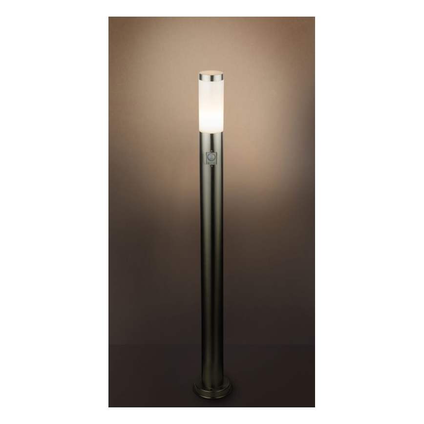 Globo - Vonkajšia lampa so senzorom 1xE27/60W/230V 110 cm IP44