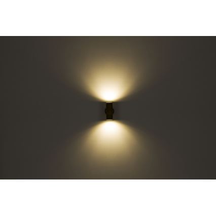 Globo - Vonkajšie nástenné svietidlo 2xGU10/35W/230V IP44