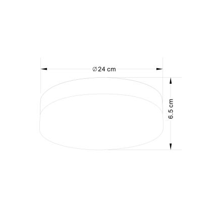 Globo - Kúpeľňové svietidlo 2xE27/40W/230V pr. 24 cm IP44