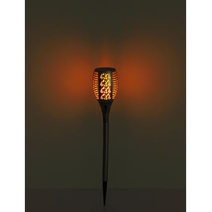 Globo - LED Solárne svietidlo LED/3,6W/3V 1800K IP44 lesklý chróm
