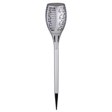 Globo - LED Solárne svietidlo LED/3,6W/3V 1800K IP44 lesklý chróm