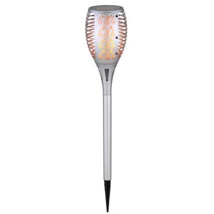 Globo - LED Solárne svietidlo LED/3,6W/3V 1800K IP44 lesklý chróm