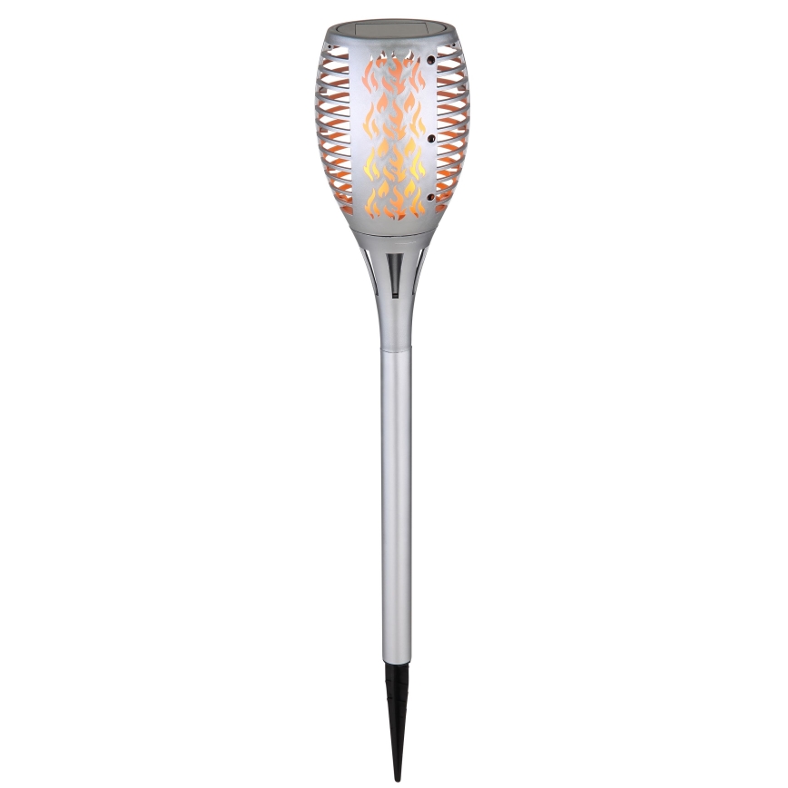 Globo - LED Solárne svietidlo LED/3,6W/3V 1800K IP44 lesklý chróm