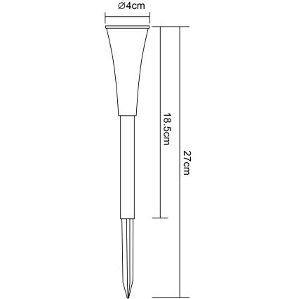 Globo 33079-5 - SET 5x Solárne svietidlo RGB-LED/0,06W/3,2V