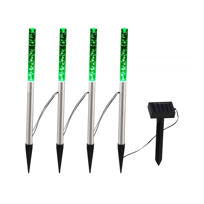 Globo - SADA 4x LED Solárne svietidlo 4xLED/0,07W IP44 600 mAh