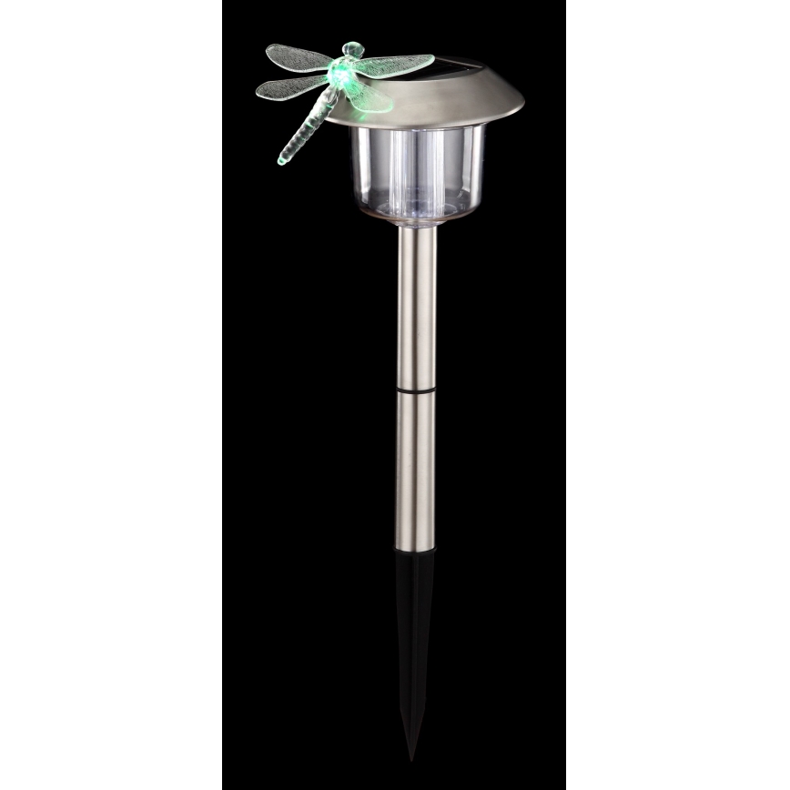 Globo - LED RGB Solárna lampa 2xLED/6V IP44