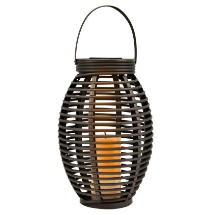 Globo - LED Solárne svietidlo LED/0,06W/3,2V IP44 200 mAh ratan