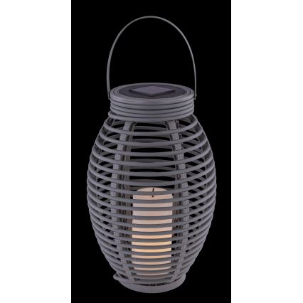 Globo - LED Solárne svietidlo LED/0,06W/3,2V IP44 200 mAh ratan
