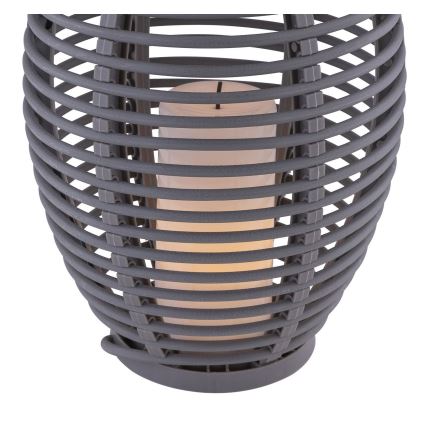Globo - LED Solárne svietidlo LED/0,06W/3,2V IP44 200 mAh ratan